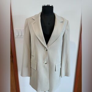 Club Monaco Cream Women's Tailored Career Blazer